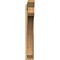 Ekena Millwork Legacy Slat Rough Sawn Outlooker, Western Red Cedar, 6"W x 40"D x 40"H OUT06X40X40LEC06RWR - alternate 3